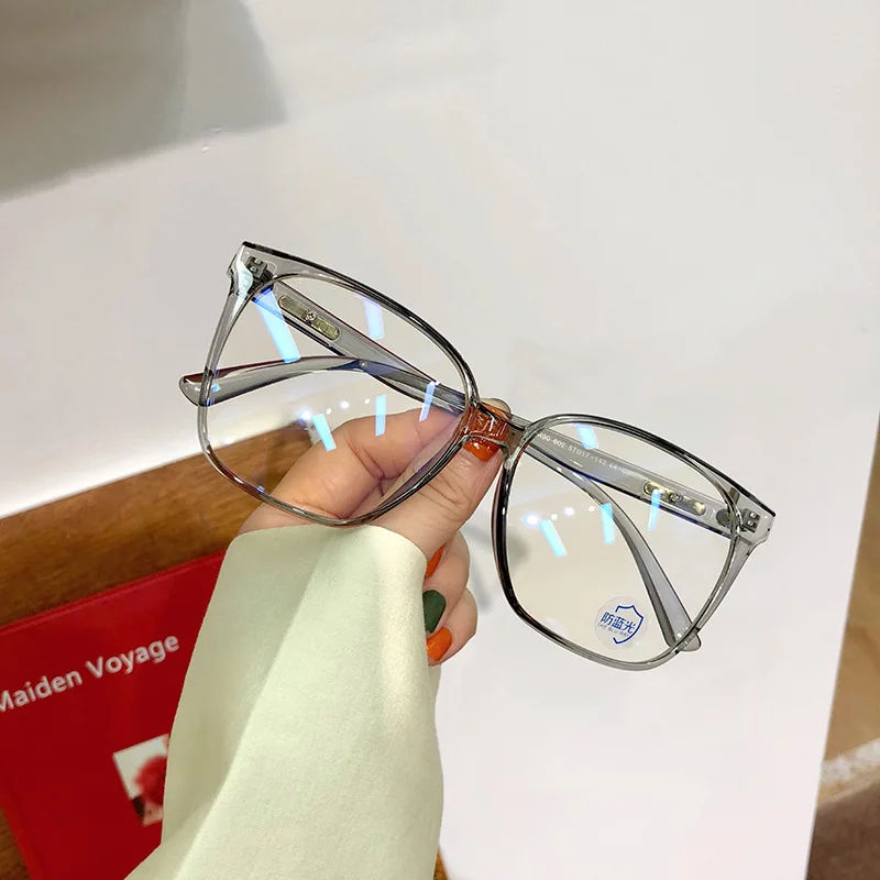 2024 Fashion Transparent Optical Glasses Frame Blue Light Blocking Glasses Flexible Vision Care Computer Eyeglasses Frames