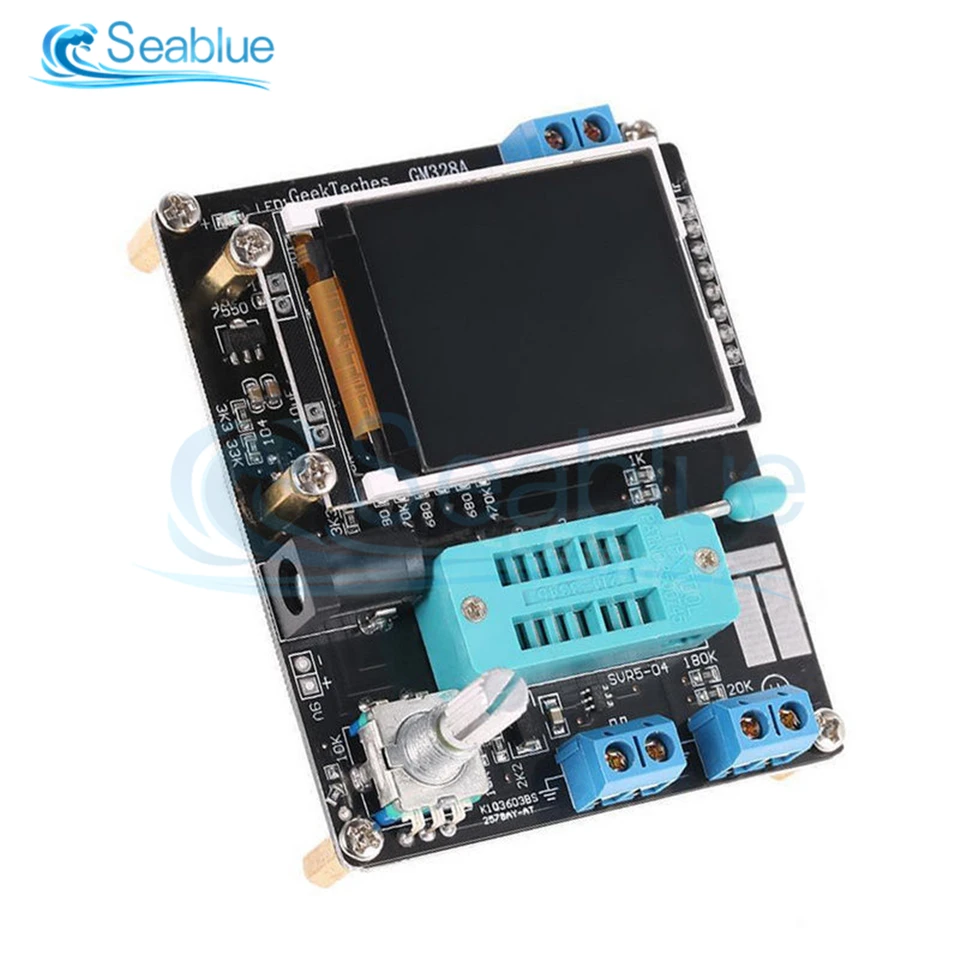 M328 Digitale Transistortester – Multifunctioneel, LCD-kleurenscherm, Automatische Detectie Voor Weerstand, Condensator, Transistor En Meer