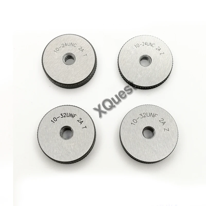 

2pcs Unified thread ring gauge set Screw Gauges UN UNC UNF 1-64 2-56 3-48 4-40 5-40 6-32 8-32 10-24 12-24 1-72 4-48 go nogo