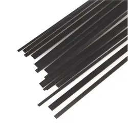 5Pcs 500mm Carbon Fiber Strips Light Weight Carbon Sheets For RC Model