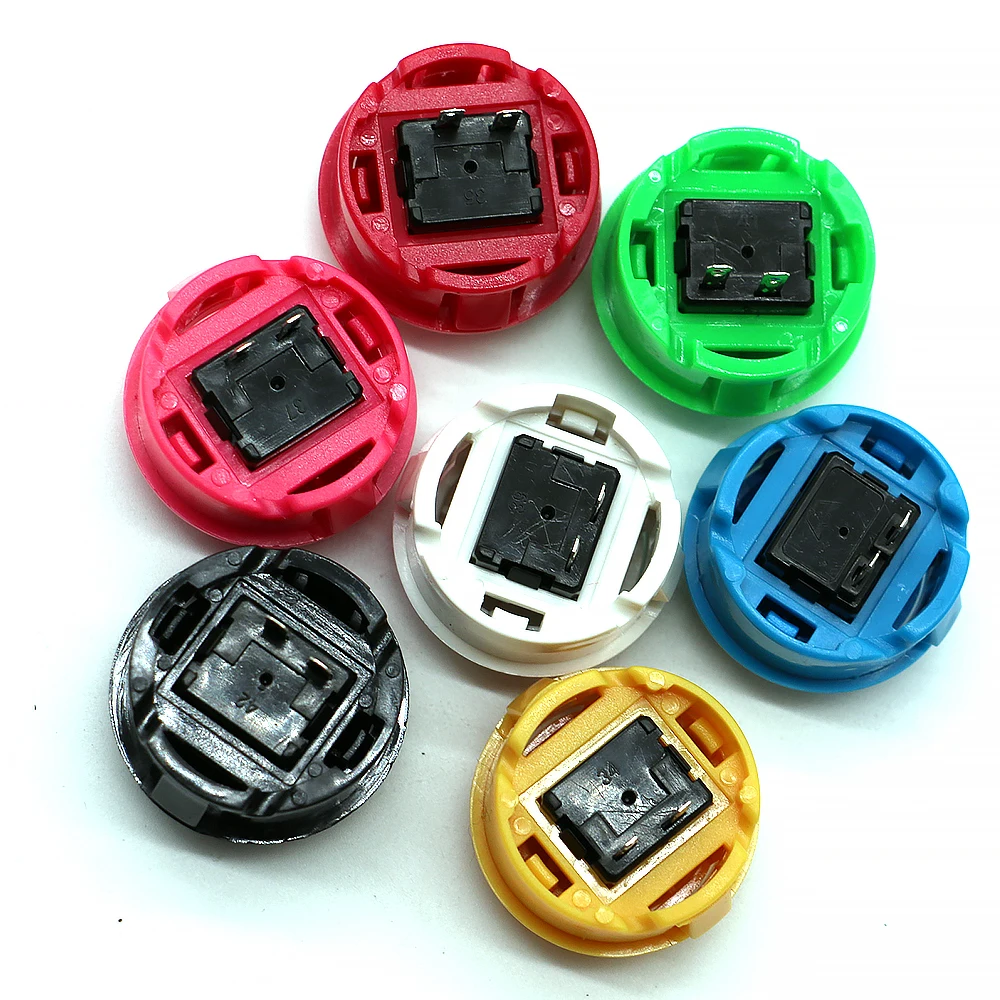 30mm 24mmミニショートプッシュボタン,リモートスイッチ付き,sanwa