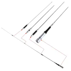 Antena DualBand de SG-7900 de diamante para coche, antena móvil de 144 / 430 MHz, señal de alta ganancia de dBi, base de antena de Radio fuerte