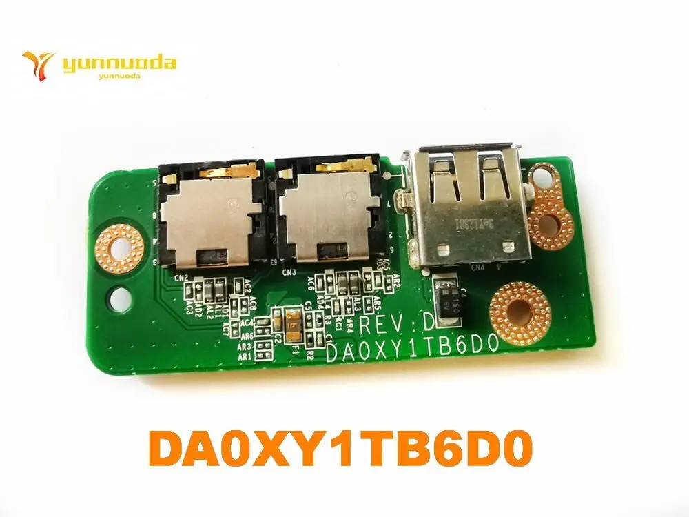 Original for ASUS  K45D K45N K45DR USB Audio Jack BOARD DA0XY1TB6D0  tested good free shipping