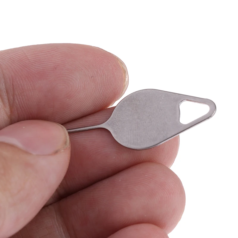 10pcs Sim Card espellere Pin strumento chiave ago SIM Card Tray Holder espellere Pin per IPhone7 6 5 per Xiaomi3 per Samsung