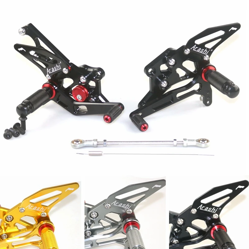 Motorcycle footrest footpeg pedal foot peg Rearset Rearsets For YAMAHA R25 R3 2015 2016 2017 2018 2019 2020 2021 2022