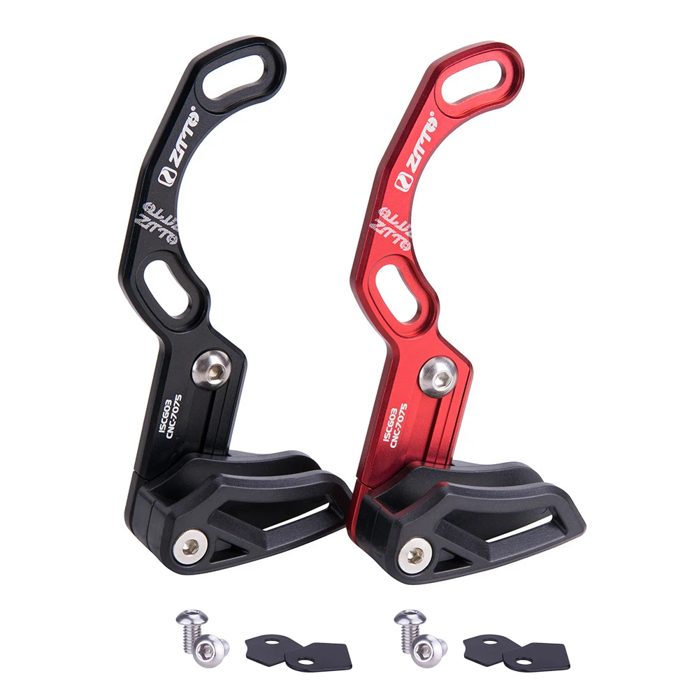 ZTTO MTB Bicycle chain guide 1X System Mountain Bike Single Chainring Crank Drop Catcher ISCG 03 ISCG 05 BB mount 7075 CNC