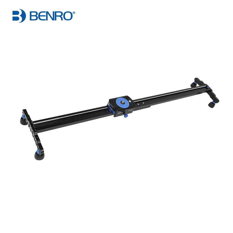 

Aluminum Single Sliders Carbon Fiber Double Slider Benro A04S6 A04S9 C12D9 Video Slider MoveOver Series Light Stable Versatile