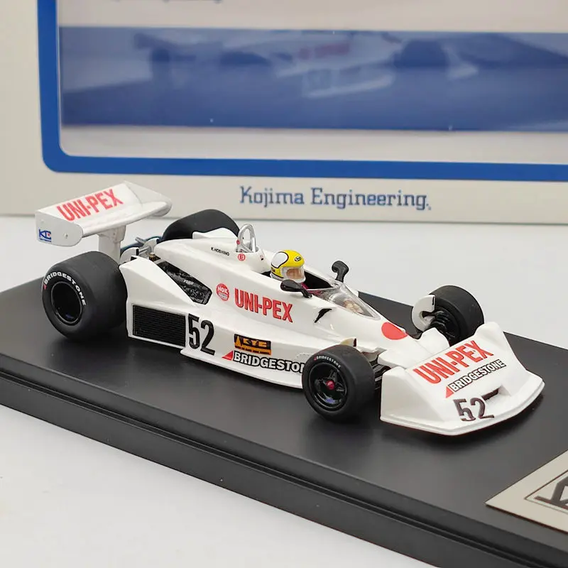 1:43 Kyosho Kojima KE009 #52  K.Hoshino 1977 Japan GP KR431027 Resin Model Car Limited Collection Auto Gift Hobby