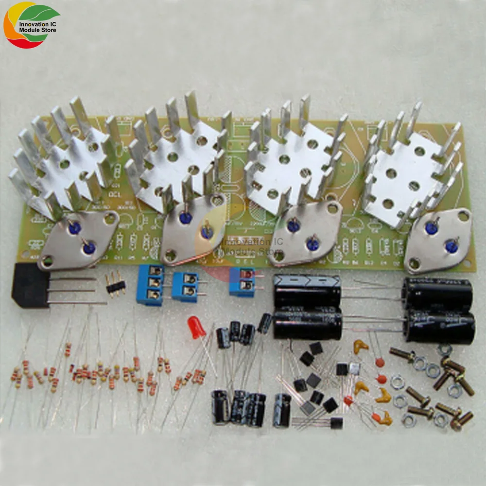 Ocl High Power Diy Eindversterker Module Elektronische Onderdelen 2 Kanaals Stereo Sound Board Elektronische Experiment Diy Kit 100W * 2