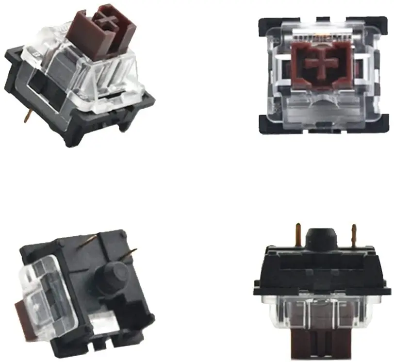 Outemu Switch Mechanical Keyboard Switch 3Pin Clicky Linear Tactile Silent Switches RGB LED SMD Gaming Compatible With MX Switch