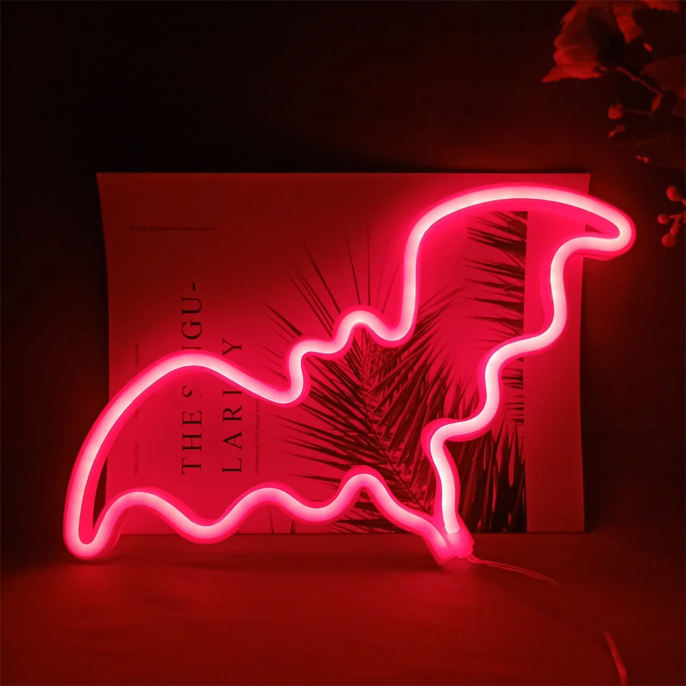 Neon Sign Led Neon Night Light Wall Hanging Lamp Home Wall Decor LED Night Lamp Birthday Gift For Party Holiday Night Lights