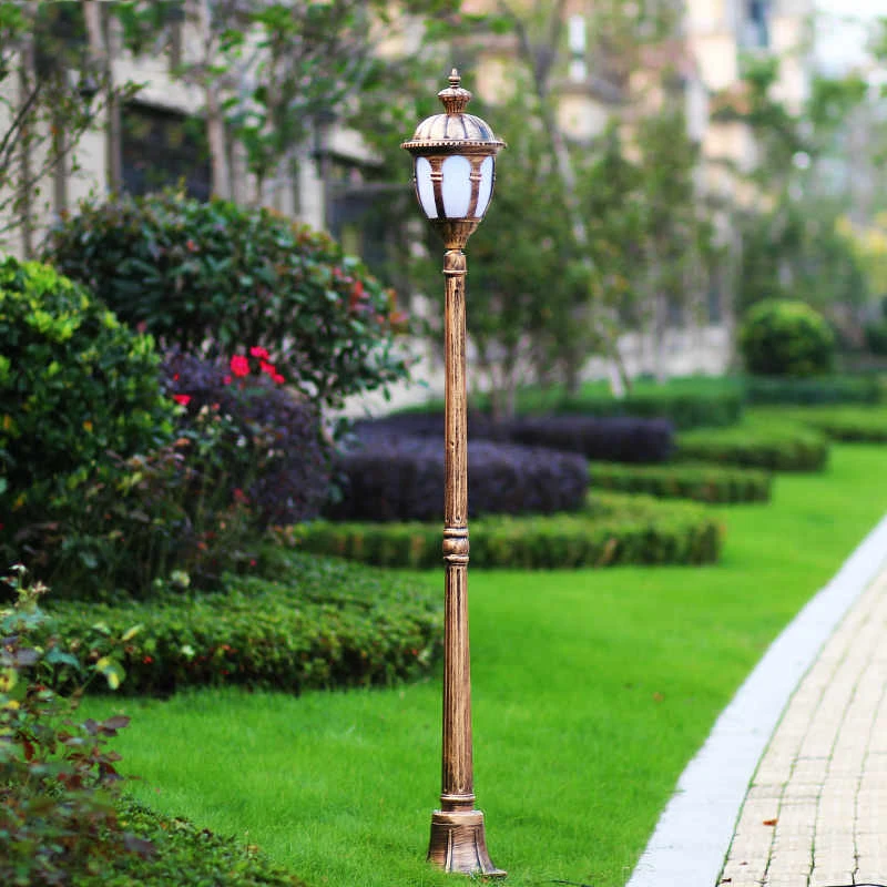 Imagem -04 - Outdoor Waterproof Aluminum Street Lamp High Pole Road Lamp Jardim 1.8m