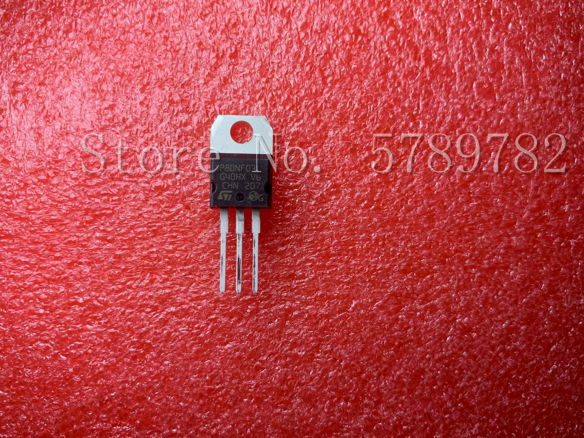 5pcs New original  80NF03L-04    STP80NF03L-04  TO220