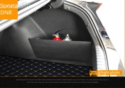 2PC Car Trunk Side storage organizer for Hyundai Sonata DN8 2020 2021+ Car trunk storage plate accessories Modification