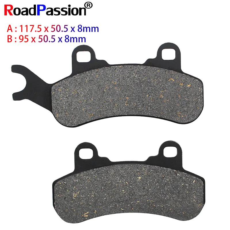 ATV UTV Quadcycle Parts Front Rear Brake Pads Disks For CAN-AM Defender HD5 500cc DPS 799cc Cab 976cc X3 Max Turbo Trail 800R