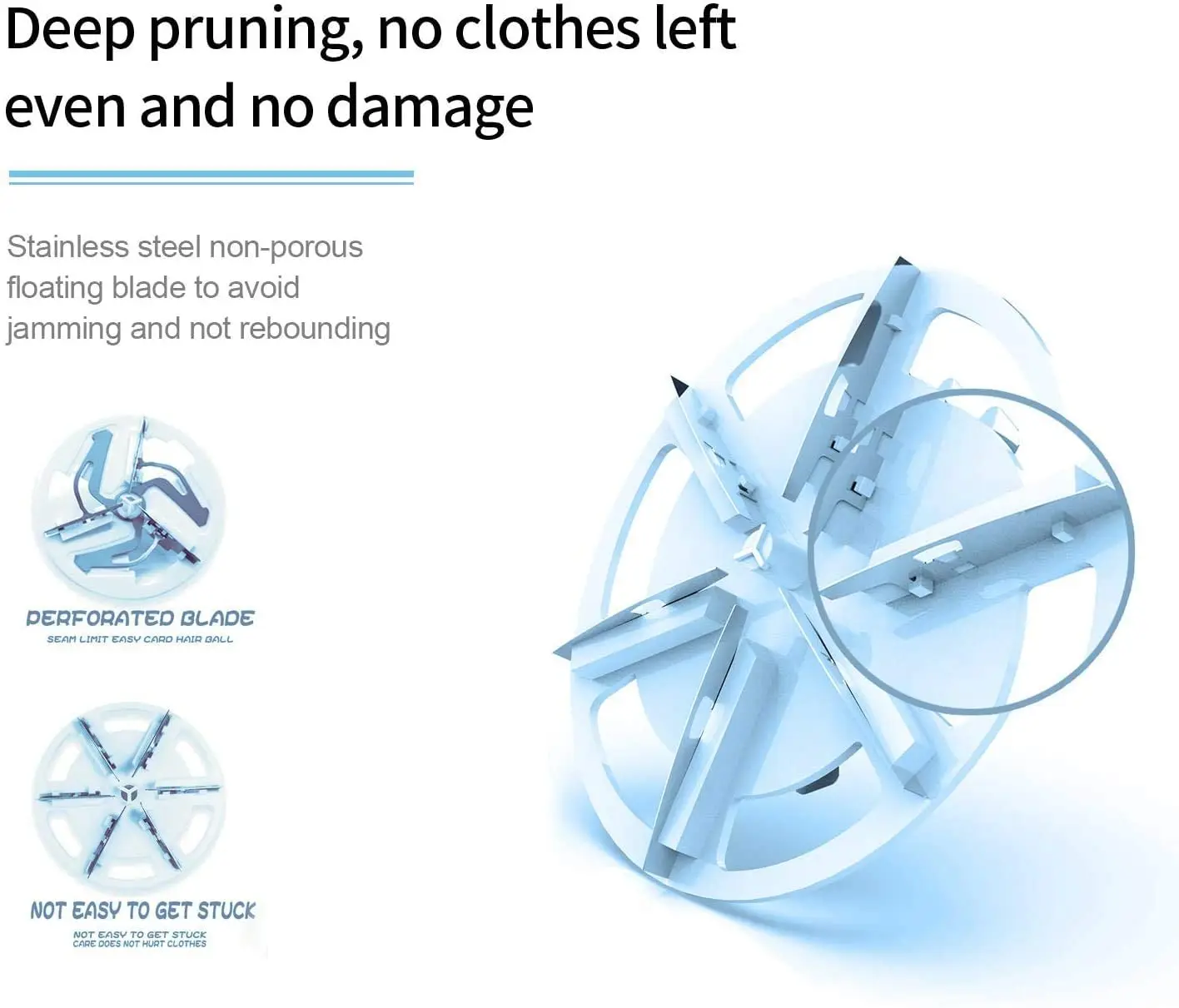 آلة قص المنسوجات الكهربائية المحمولة الملابس الشعر الكرة المتقلب مع ستة شفرات لإزالة الشعر الكرة كفاءة مع Usb الشحن