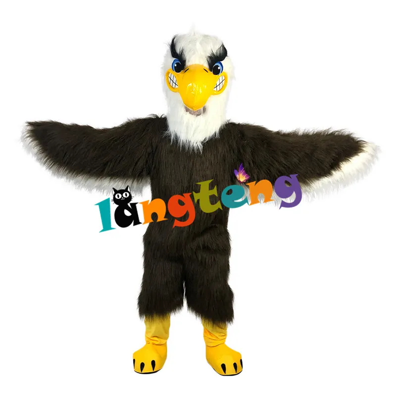 

1071 Free Shipping Adult Brown Eagle Bird Mascot Costume Character Design Cosplay Kits Mascotte Fancy Dress Carnival Costume