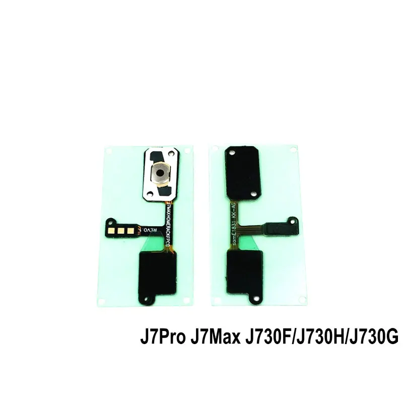 

New Home Button Flex Cable Menu Return Key Repair Parts For Samsung J7Pro J7Max J730F J730H J730G Phone