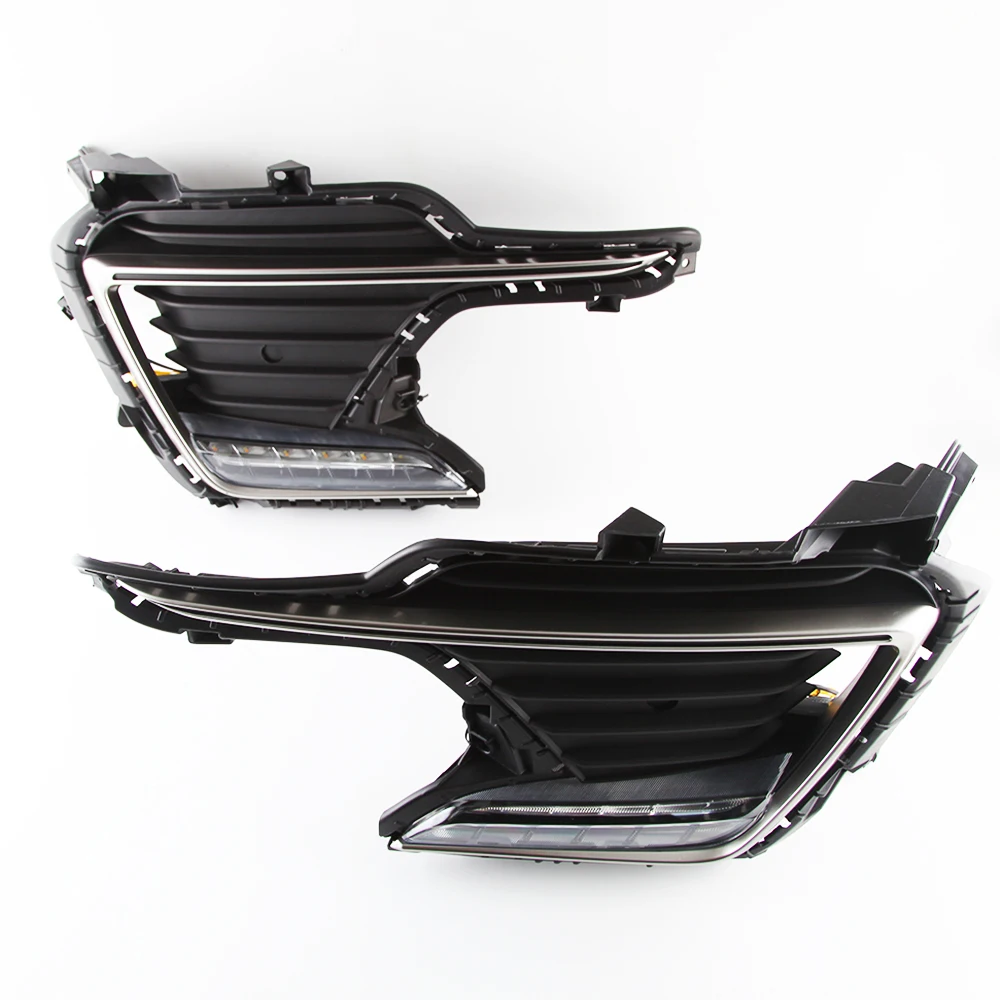 LED Front Fog Lights / Turn Signal Combo – For 2017-2018 Hyundai Elantra Sport (Pair)