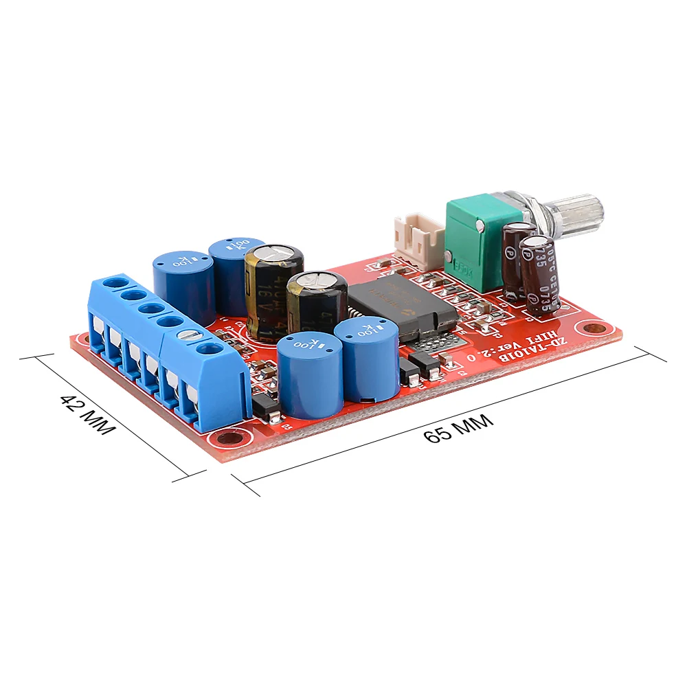 AIYIMA TA1101B Class T Hifi เครื่องขยายเสียง Board 10W + 10W Mini Amp สเตอริโอดิจิตอลเครื่องขยายเสียงลำโพงโฮมเธียเตอร์