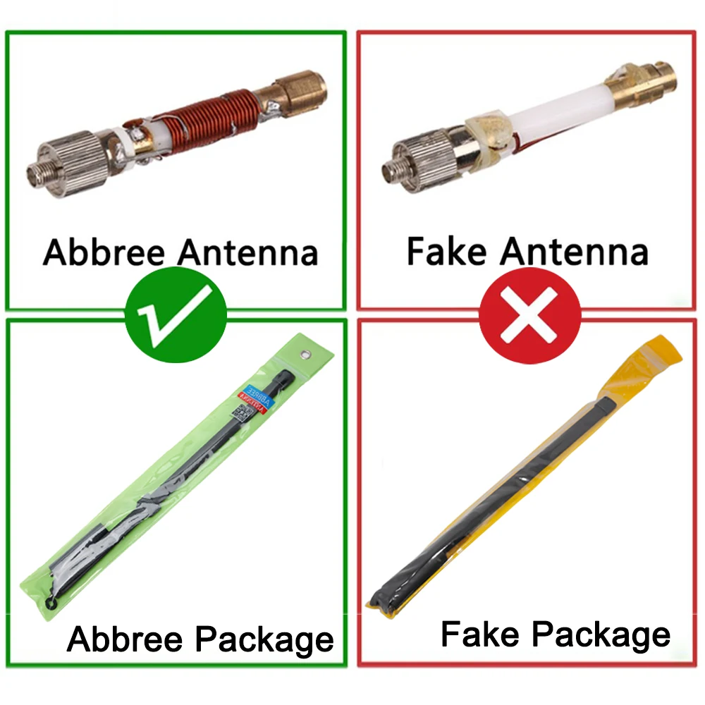 ABBREE MX Connector Dual Band 144/430Mhz Foldable Tactical Antenna for For Motorola GP340 GP88S GP3688 GP328 HT750 Walkie Talkie