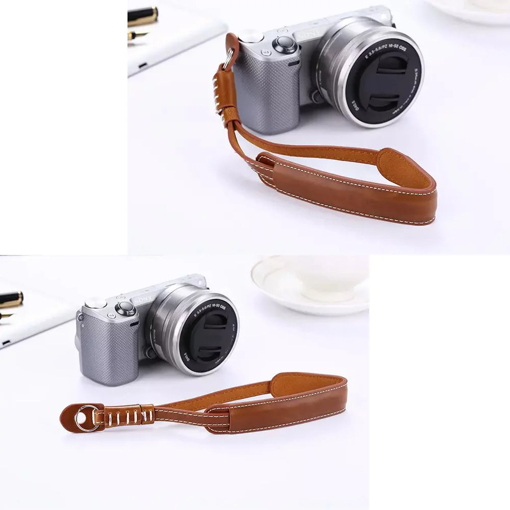 Camera Wrist Hand Strap Grip for Sony A7III A7M4 NEX5T NEX5N 5R NEX3N NEX6 NEX7 NEX-5R NEX-5C NEX-5T NEX-F3 A6000 A6500 A6300