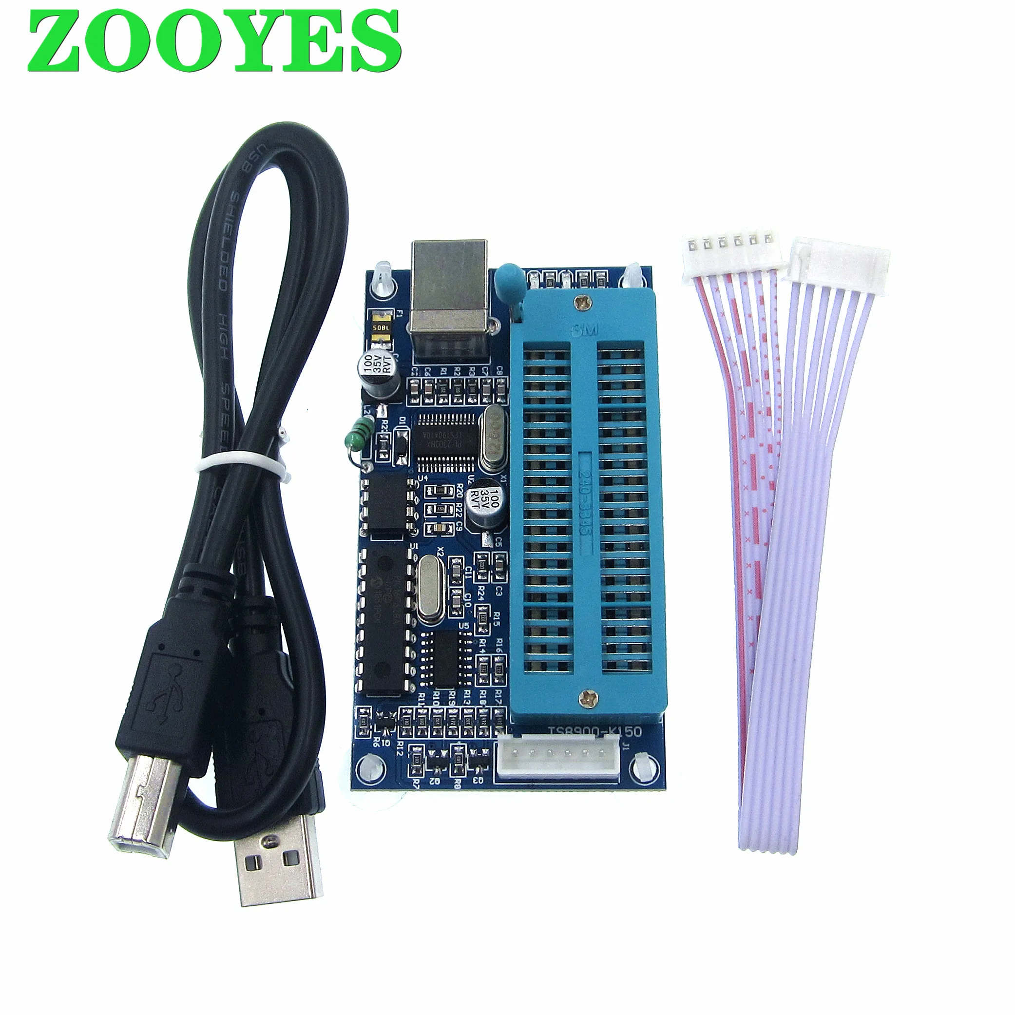 PIC K150 ICSP Programmer USB Automatic Programming Develop Microcontroller + USB ICSP cable