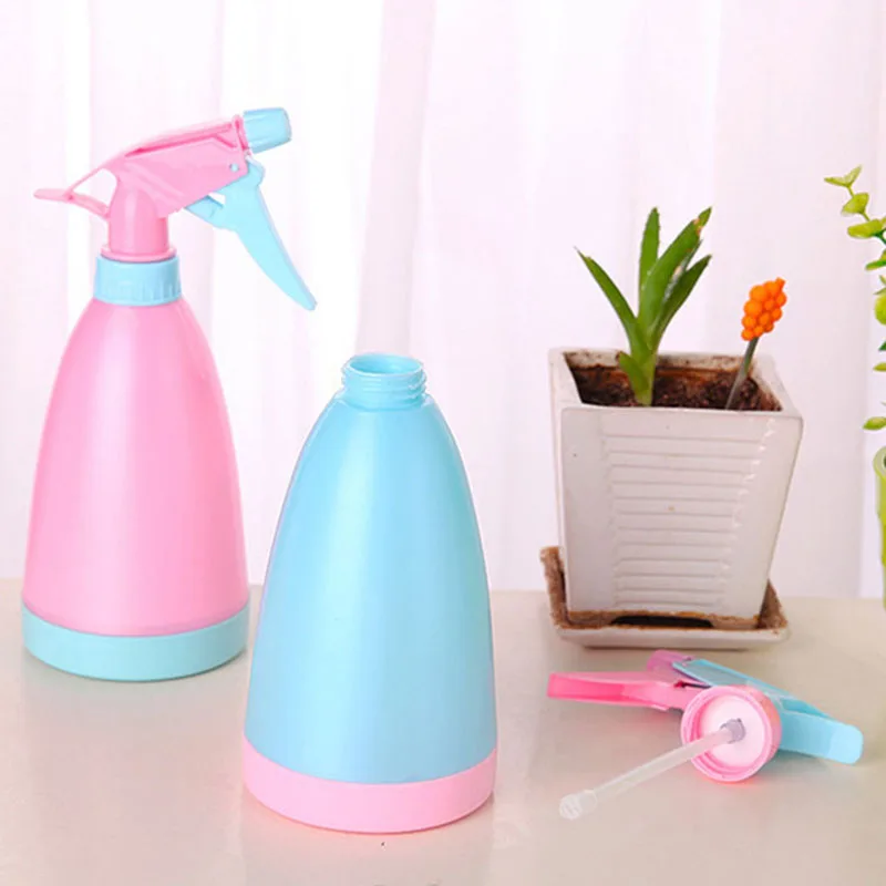 Multi-function Candy Color Watering Cans Bonsai Hand Pressure Sprayer Spray Bottle Water Gardening Tool Pot Irrigation Jardin