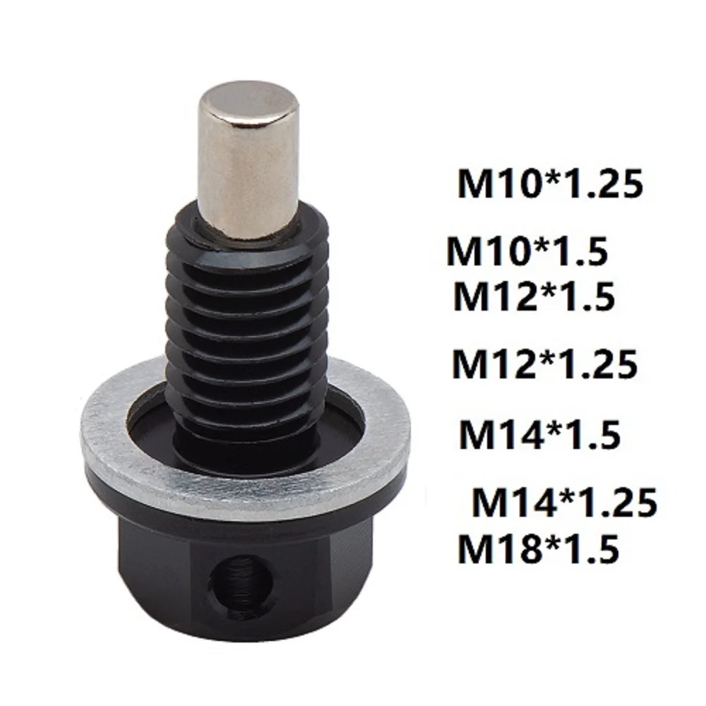 M26*1.5 M10*1.5/1.25,m18 M12 M14 M16 M20 M24 M8*1.5 Magnetic Oil Drain Plug &Oil Drain Sump Nut SILVER BLUE