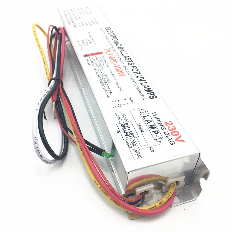 21-40W 55-95W Dedicated Electronic Ballast Output LED Driver For UV Sterilization Lamp Germicidal Light Rectifier 220V230V