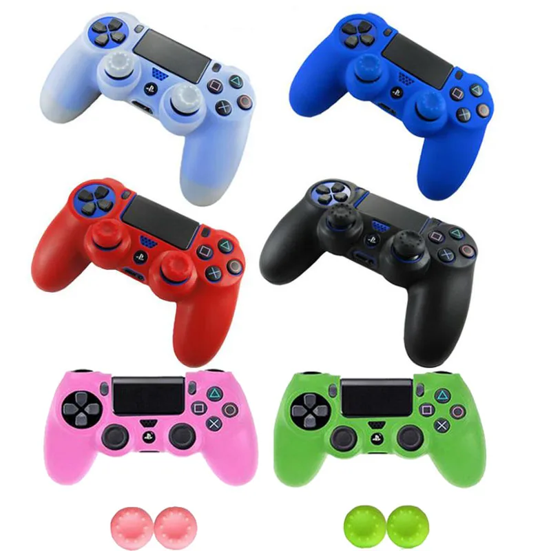 Gamepad Joystick Thumb Stick Grip Cap Protective Cover Case For Sony Playstation Dualshock 4 PS4 Slim Pro Controller Thumbstick