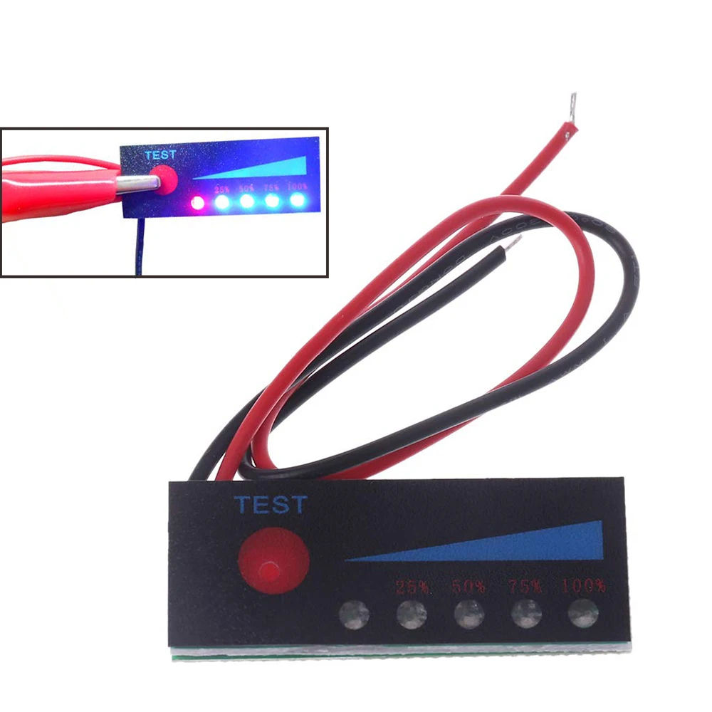 1S 2S 3S 4s 5s 6S 7S 18650 Li-ion Lipo litio 12V acido indicatore di livello della batteria Tester Display LCD capacità del modulo misuratore