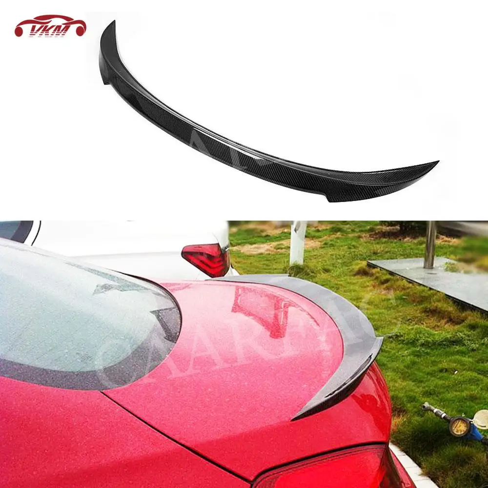 

Carbon Fiber Rear Trunk Spoiler Boot Lip Wing for BMW 6 Series F06 F12 F13 M6 640i 650i 2012-2016 V Style Decoration Car Styling