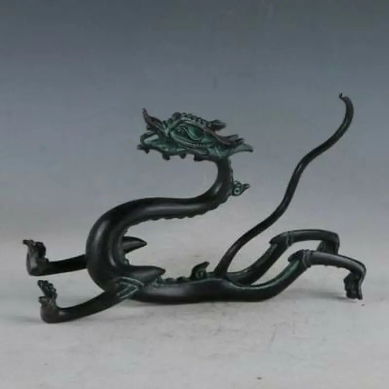 

EXQUISITE CHINESE BRONZE DRAGON STATUE