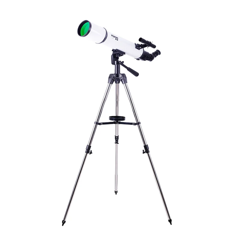 

HD 180X Refractive Telescope F80600 With Tripod 5x24 Finderscope FMC Outdoor Refractor Astronomical Monocular Telescope