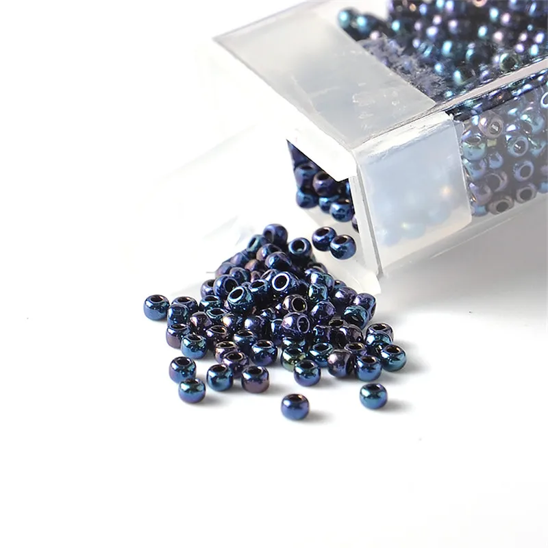 11/0 10g TOHO Runde Perlen Metallic Farbe Japan Glas Seed Bead für Handwerk DIY Frauen Armband Schmuck Machen – Detail 4