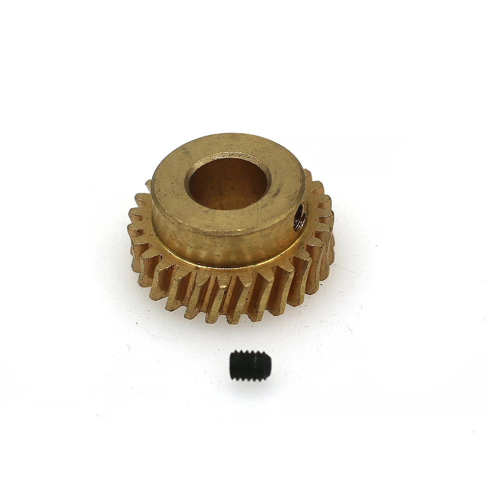 1 PCS 27 Teeth Copper Gears With Screw Drive wheels For Gantry Claw Crane Machine Doll Vending Game