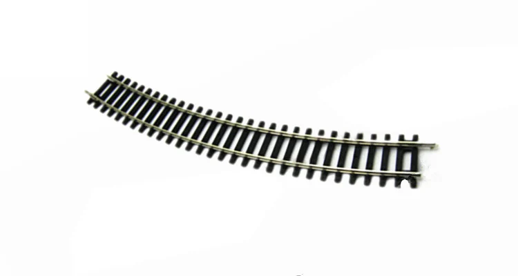 Miniature model  1:87  HO ratio  R2 curved rail 55212 30 °  Single subgrade rail set  Train sand table material