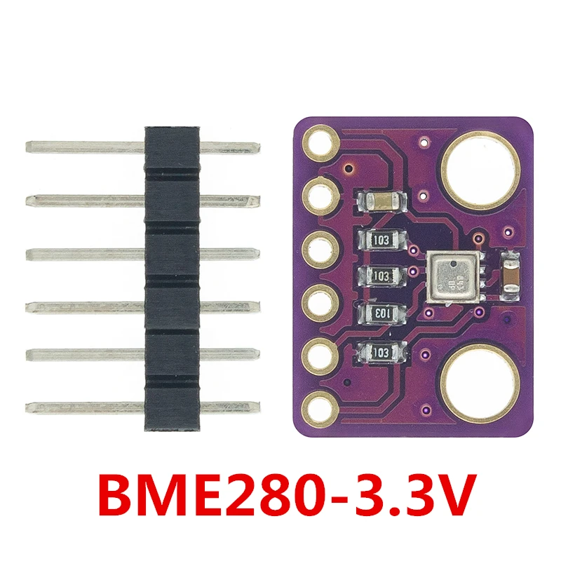 BME280 3.3V 5V Digital Sensor Temperature Humidity Barometric Pressure Sensor Module I2C SPI 1.8-5V BME280 Sensor Module