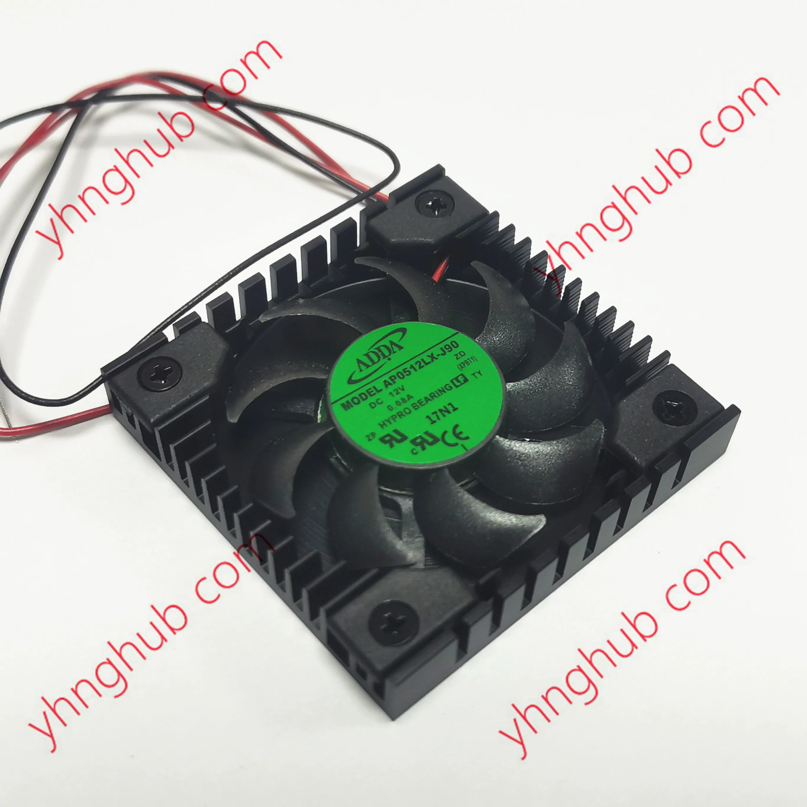 

ADDA AP0512LX-J90 G DC 12V 0.08A 50x50x08mm 2-Wire Server Cooling Fan