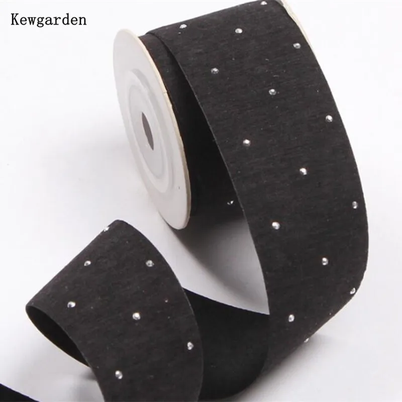 Kewgarden Silver Dots Ribbons 1.5\