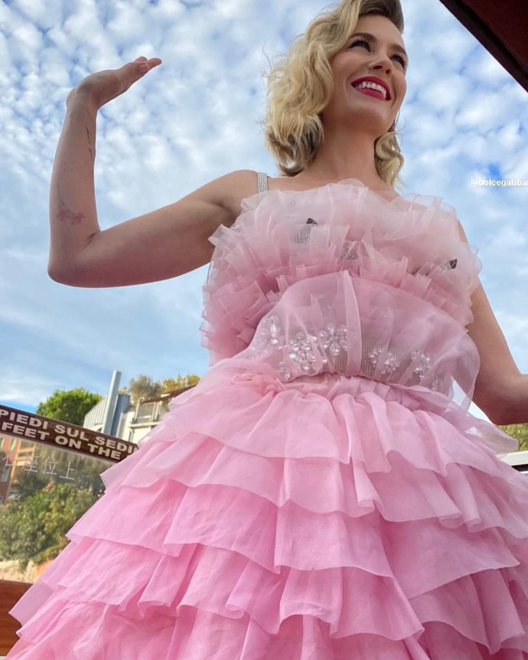 Gradiente rosa elegante requintado vestido feminino até o chão tule plissado em camadas vestido de noite vestido de festa plus size feito sob encomenda