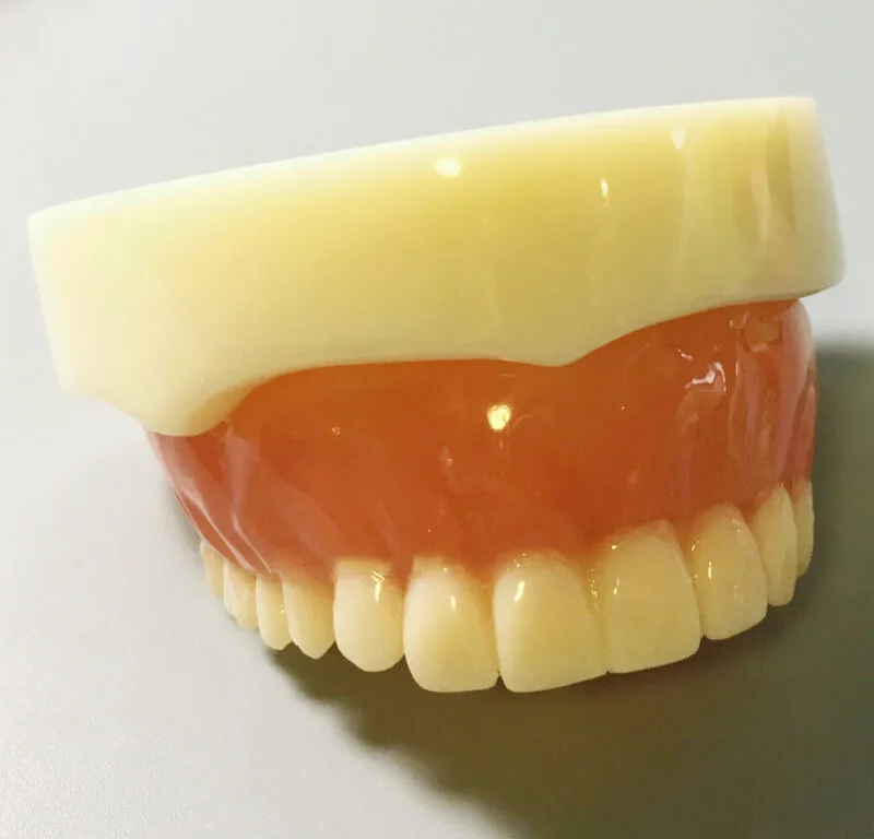 Dental pełna proteza Model Overdenture magnetyczne mocowanie górne badanie żuchwy