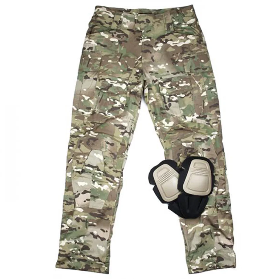 

TMC Tactical Men G3 Airsoft Camp Trousers+Knee Pads MC TMC2901