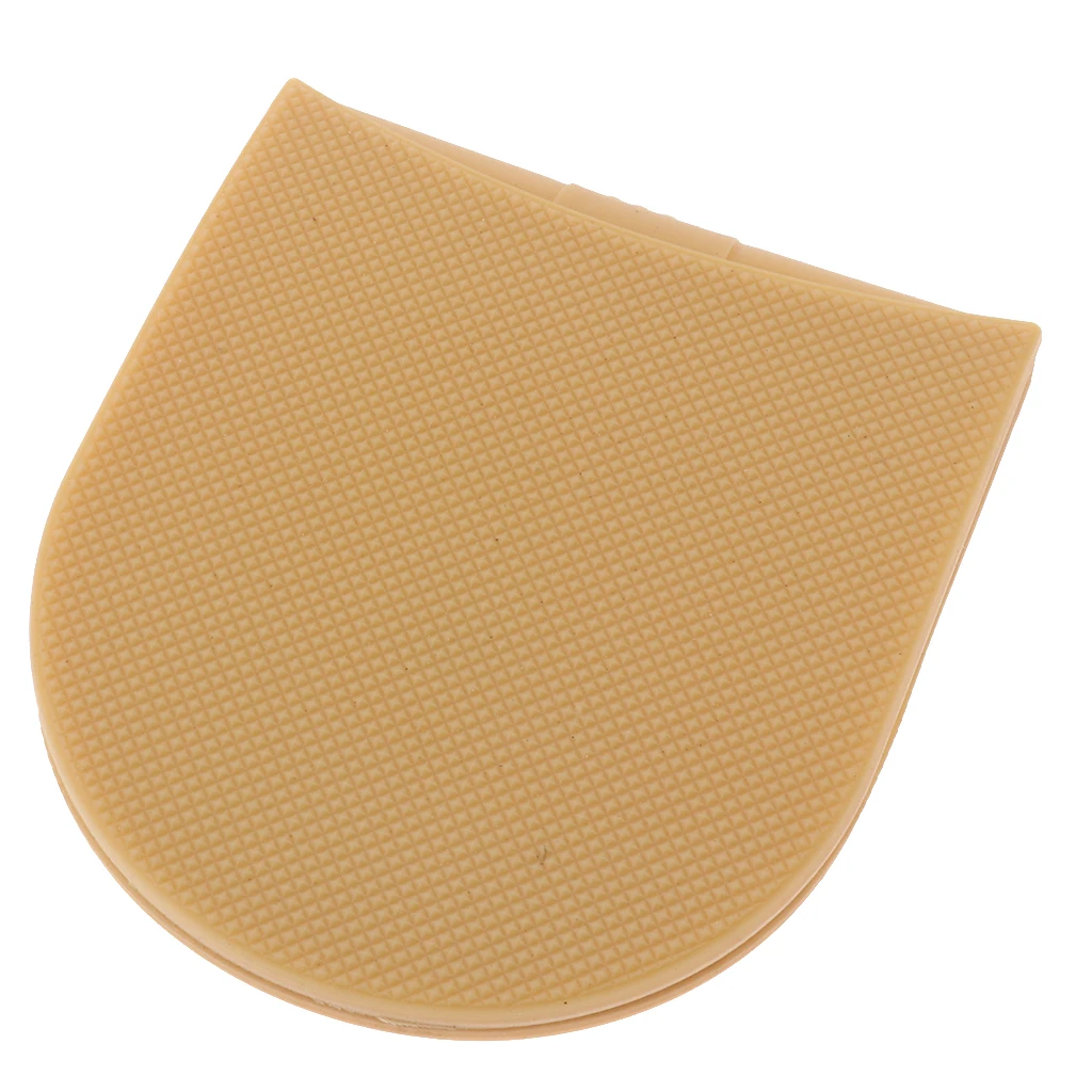 Prettyia 2x Rubber Glue on Heels Grip Pad Shoe Sole Repair Kit for Men Women