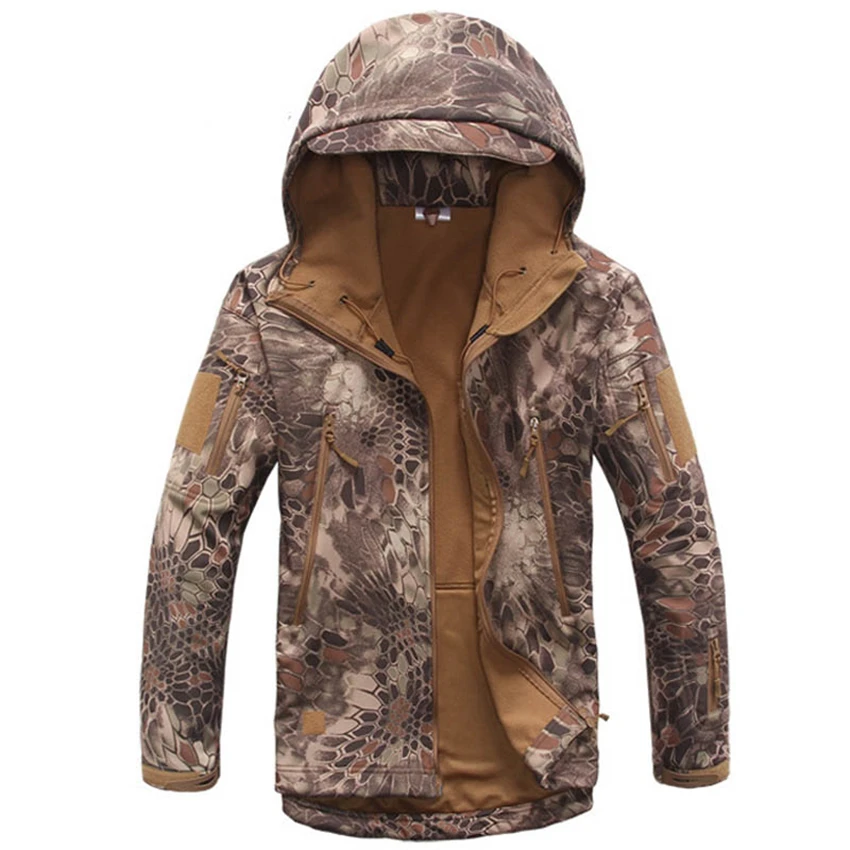 14 Kleuren Heren Camouflage Jas Airsoft Tactische Kleding Buitenshuis Speciale Krachten Vermommen Kleding Waterdichte Jas