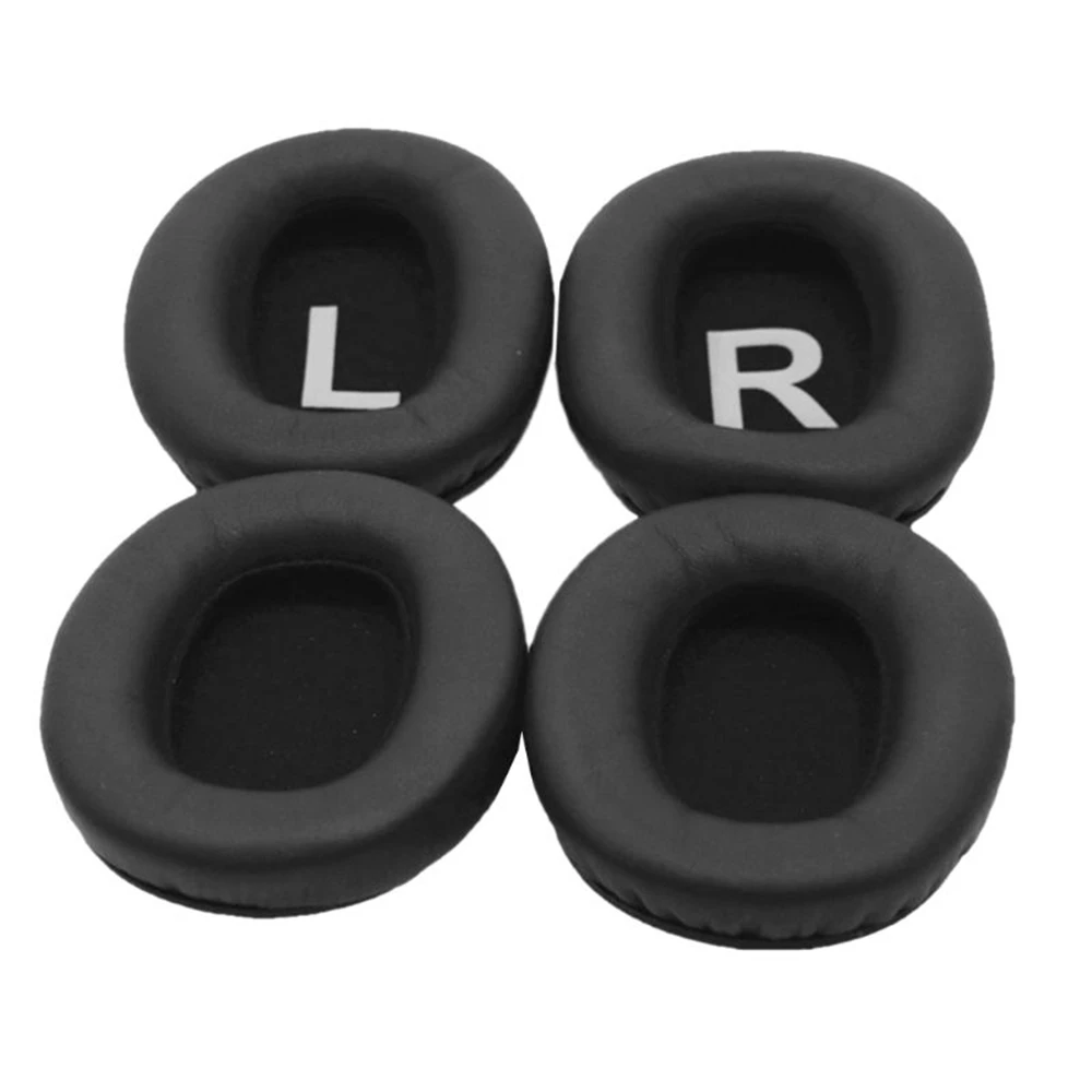 Replacement Protein Leather Ear Pads Cover Muffs Cushions Kit Earpads Repair Parts For Mpow H12 H10 H5 Wireless Headphones