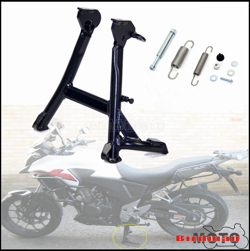 

Black Steel Motorcycle Centerstand Center Stand for Honda CB500X CB500XA 2013 2014 2015 2016 Motorbike Parking Bracket Kick