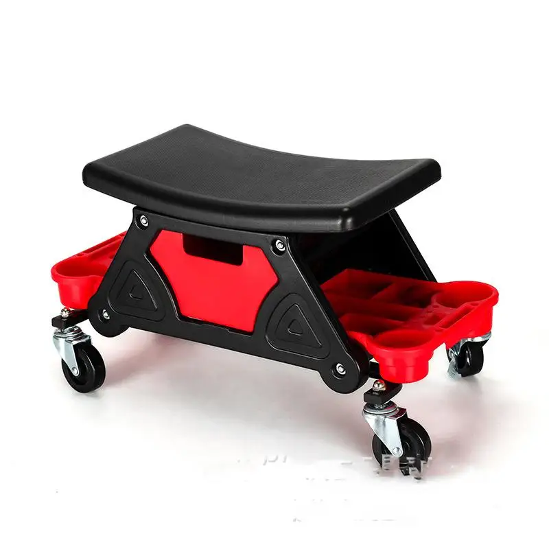 Car Beauty Work Stool Car Wash Film Repair Construction Stool Tool Storage Stool Mobile Stool Polishing Stool