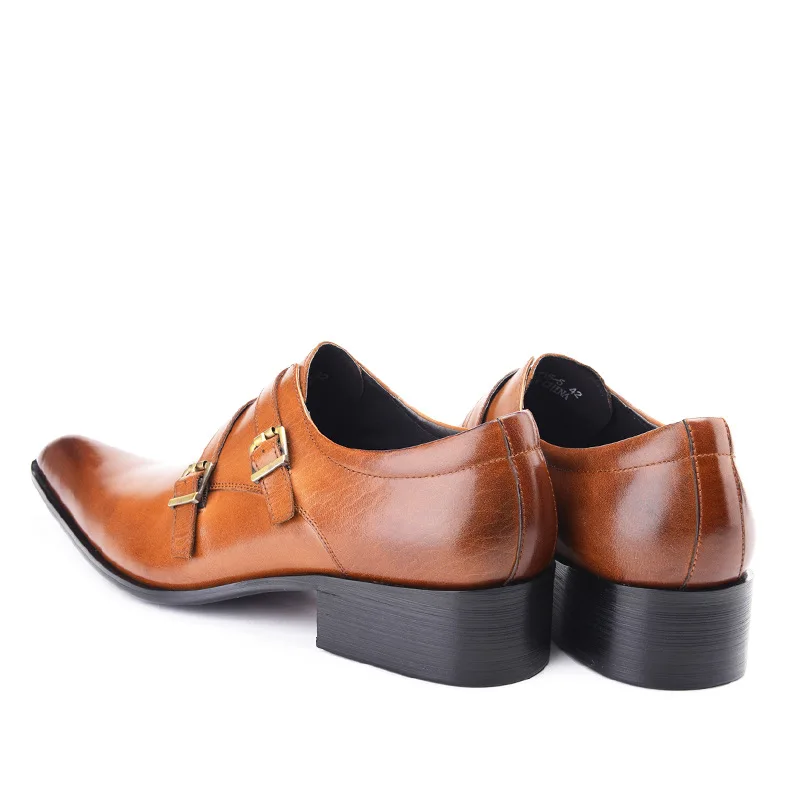 Italian Men Oxford Shoes Genuine Leather Men Dress Shoes Plus Size Office Business Wedding Formal Shoes Men